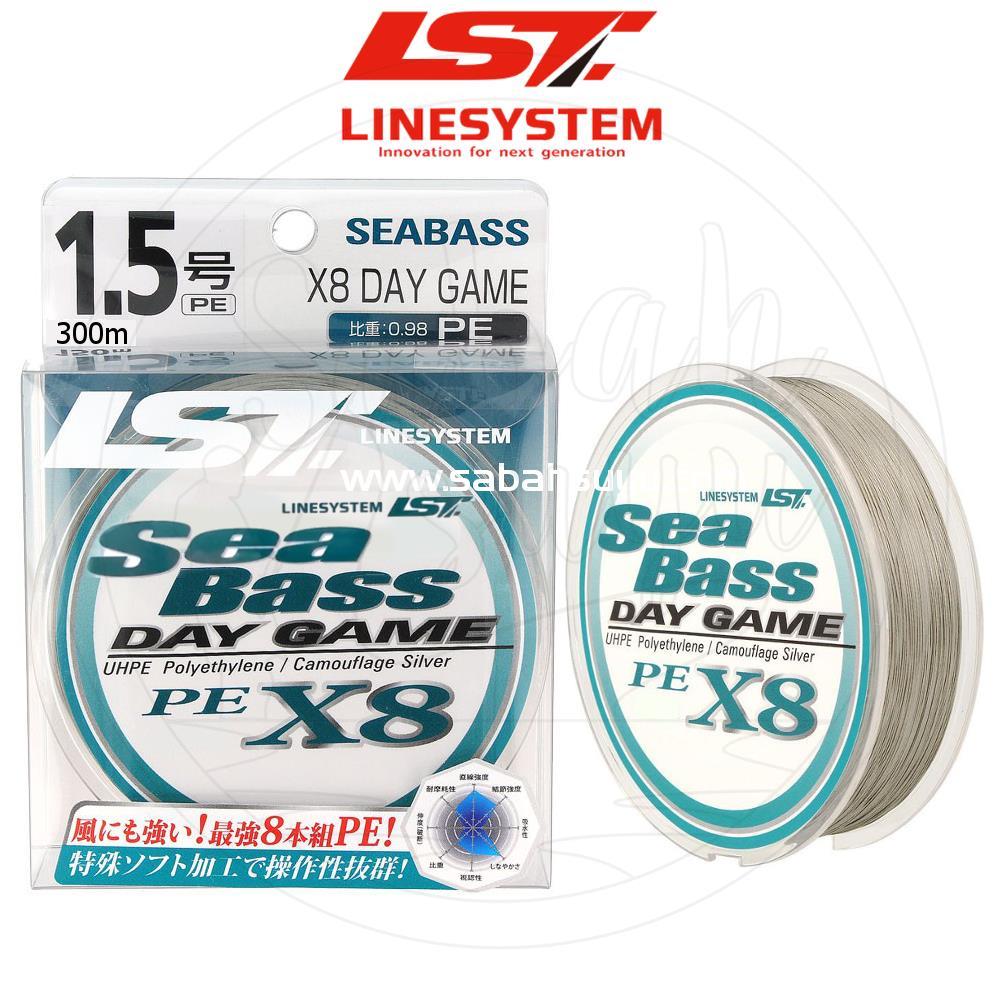 Linesystem Seabass Day Game X8 İp Misina PE 1.5 0.20mm 28lb 300mt