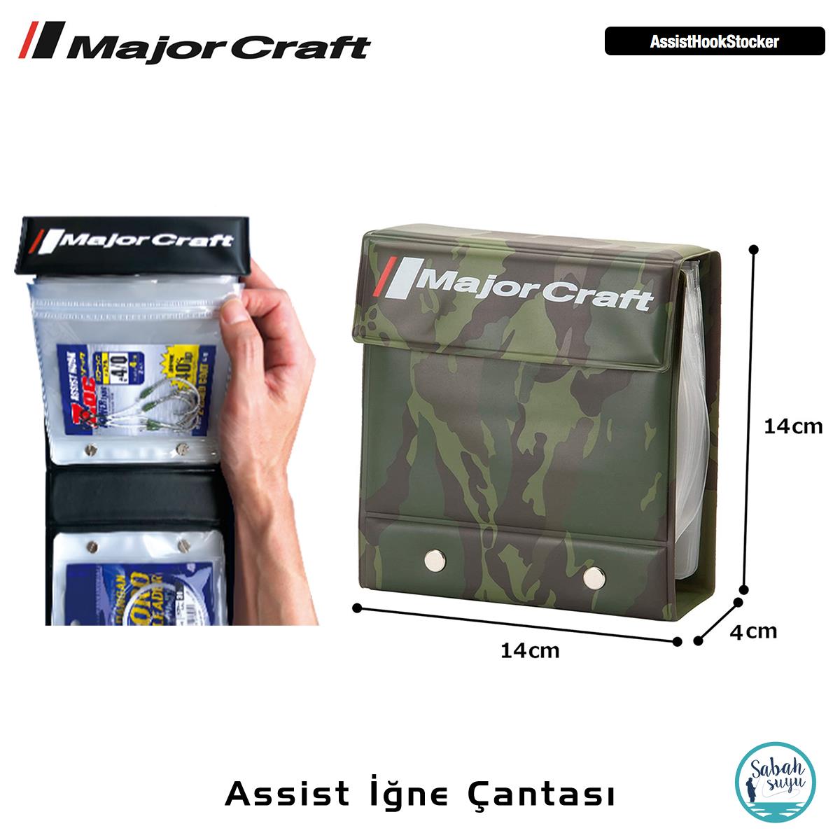 Major Craft Assist İğne Çantası BK Siyah
