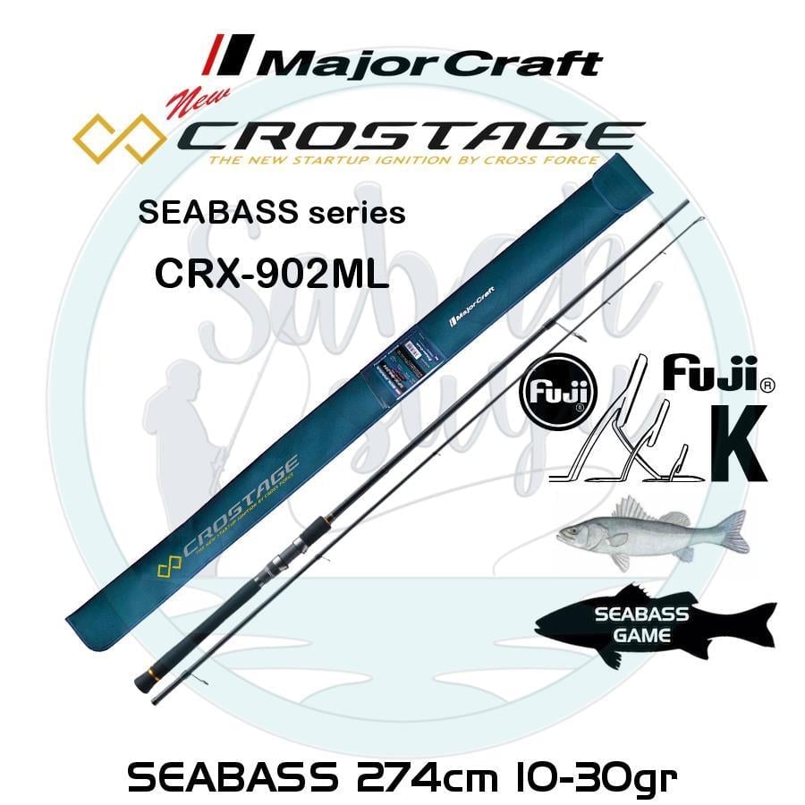 Major Craft Crostage CRX-902ML Seabass 274cm 10-30gr (2P) Spin Kamış