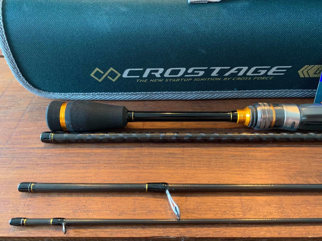 Major Craft Crostage CRX-T764L Tubular 229cm 0.5-7gr (4P) LRF Kamış Seyahat Tipi