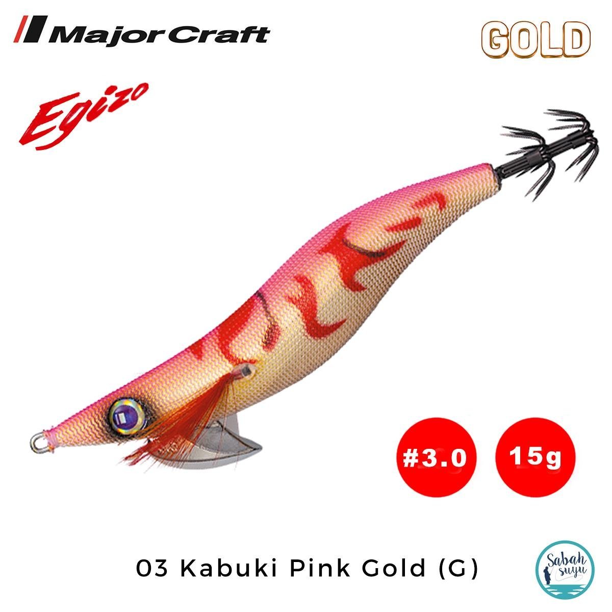 Major Craft Egi Sutte Kalamar Zokası EGZ-3.0 15gr #03 Kabuki Pink (G)