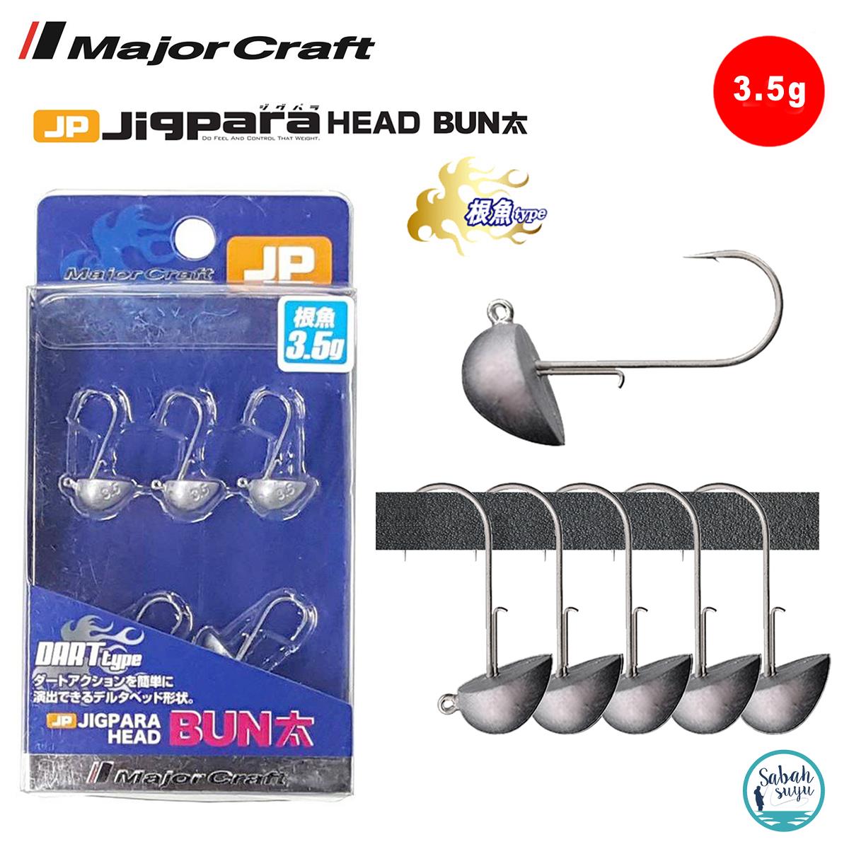 Major Craft Jigpara Head Bun JPBU-Rock Fish 3.5gr #6