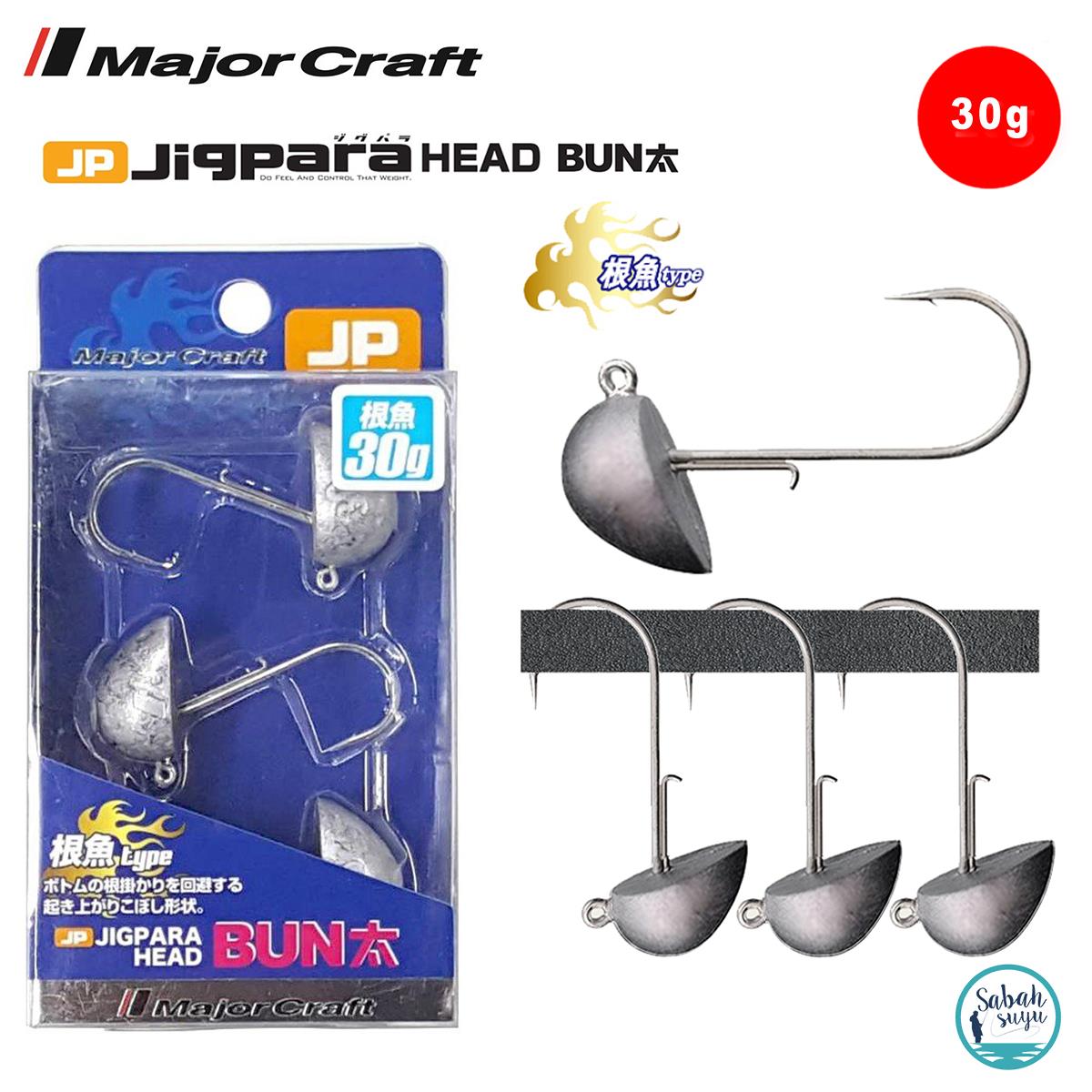 Major Craft Jigpara Head Bun JPBU-Rock Fish 30gr #1/0