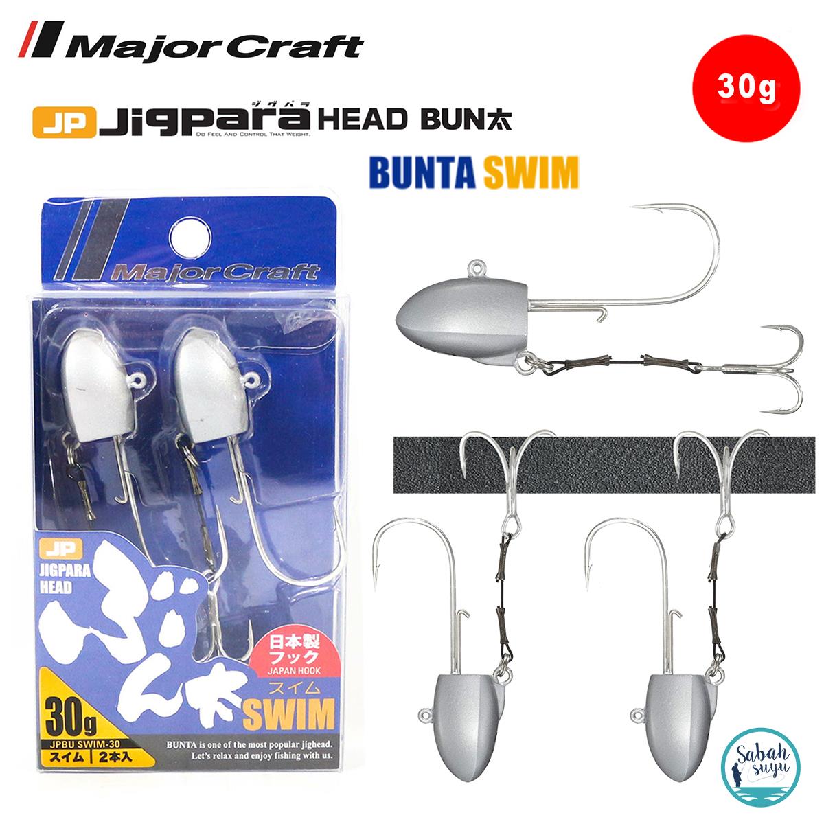 Major Craft Jigpara Head Bun JPBU-SWIM 30gr #5/0