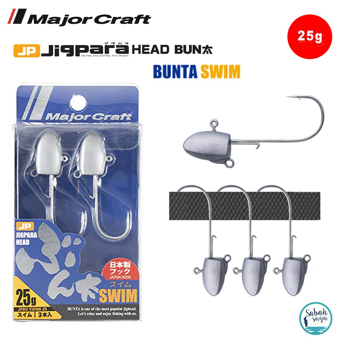 Major Craft Jigpara Head Bun JPBU-SWIM 25gr #4/0