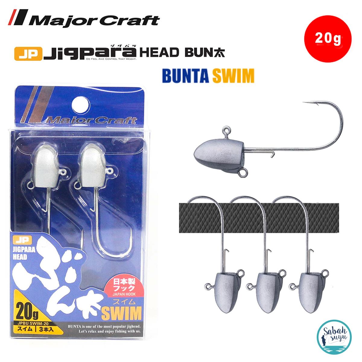 Major Craft Jigpara Head Bun JPBU-SWIM 20gr #4/0