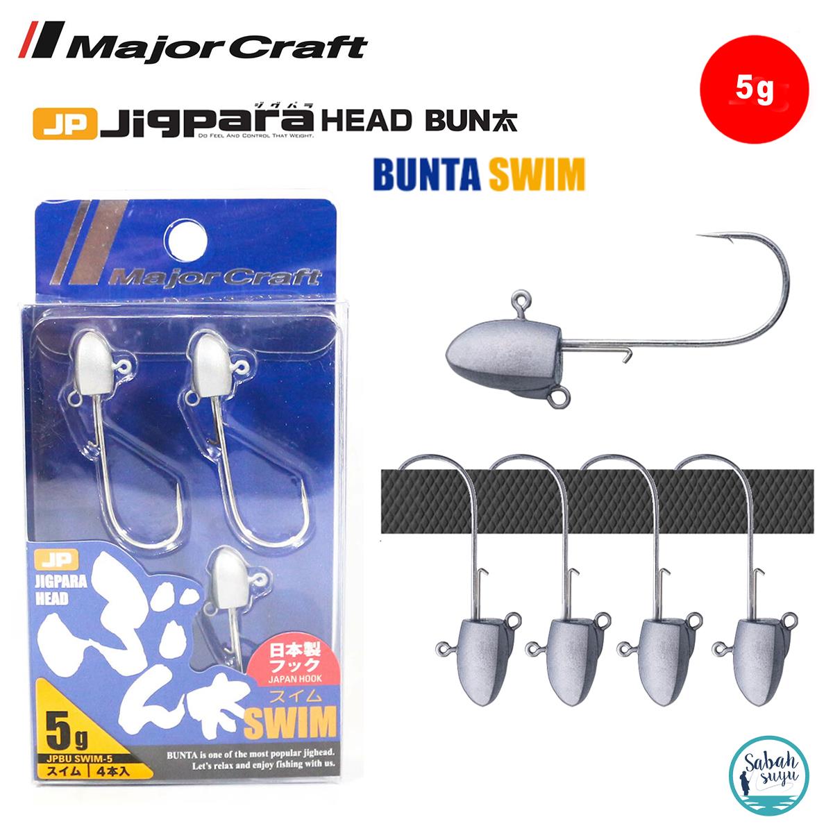 Major Craft Jigpara Head Bun JPBU-SWIM 5gr #3/0