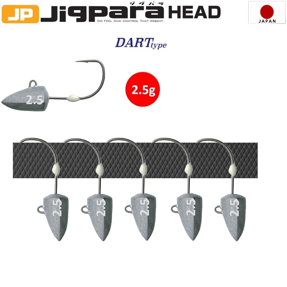 Major Craft Jigpara Head JPHD-2.5gr/ DART