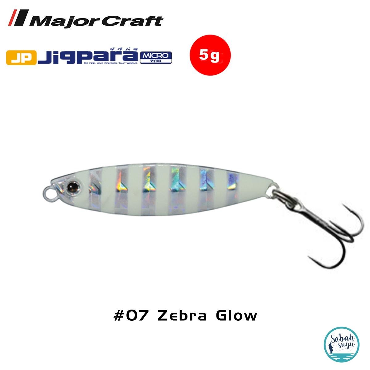 Major Craft Jigpara Micro JPM-5gr 35mm #07 Zebra Glow