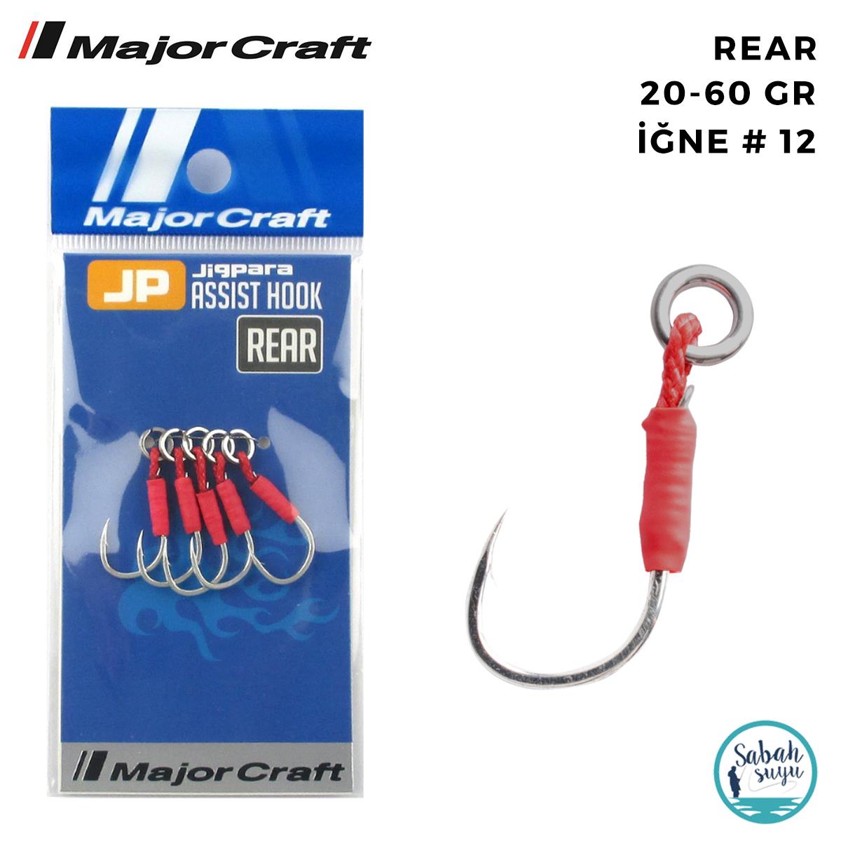 Major Craft Jigpara Tekli Arka Asist İğne #M 20-60gr (5 Adet)