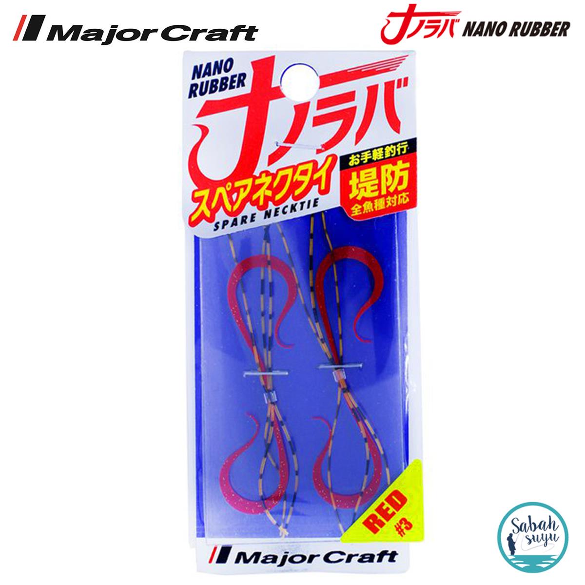 Major Craft Nano Rubber Yedek Etek (2 Adet) #003 Red Gold