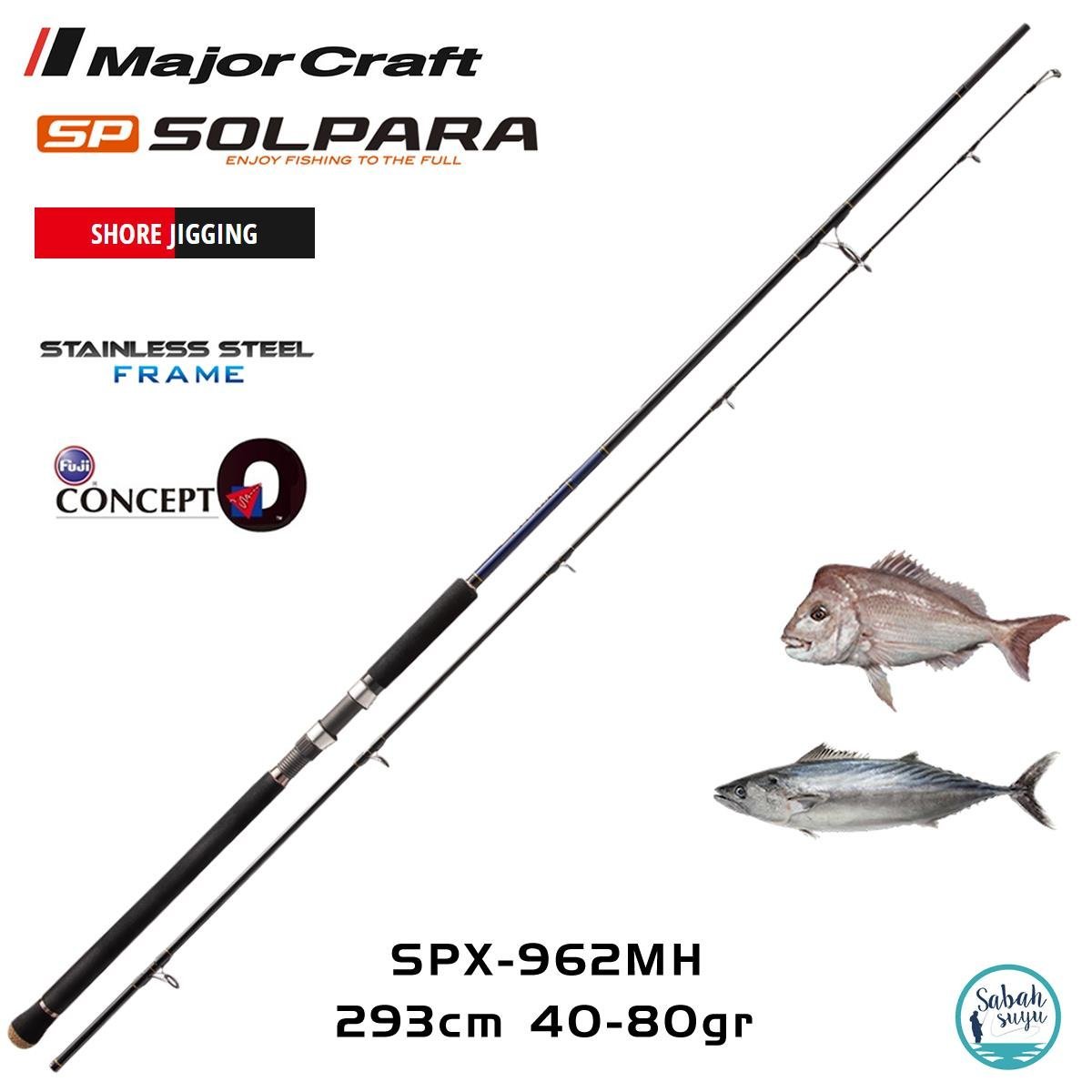Major Craft Solpara SPX-962MH 293cm 40-80gr (2P) Shore Jigging Kamış
