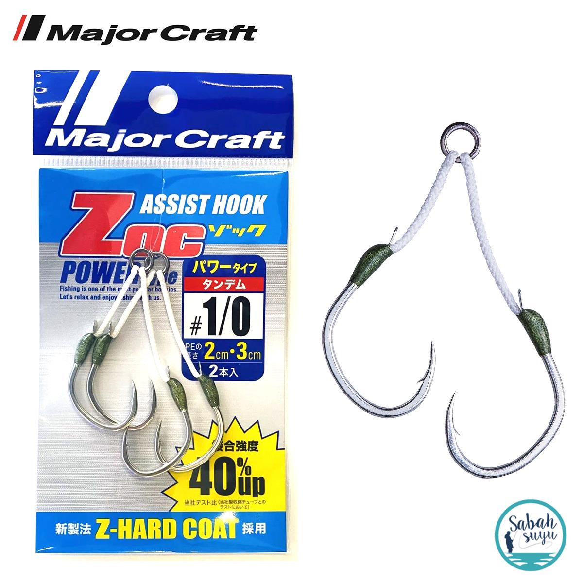 Major Craft ZOC-PT-2030 Çiftli Asist İğne #1/0 (2 Adet)