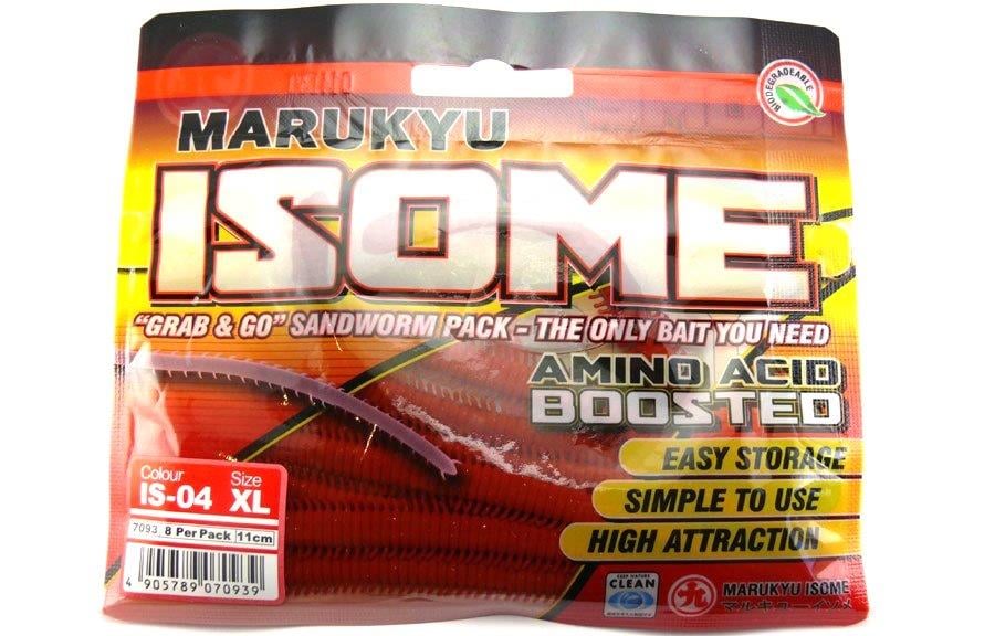 Marukyu Power Isome XL 11 cm Kokulu Silikon Kurt Yem Red