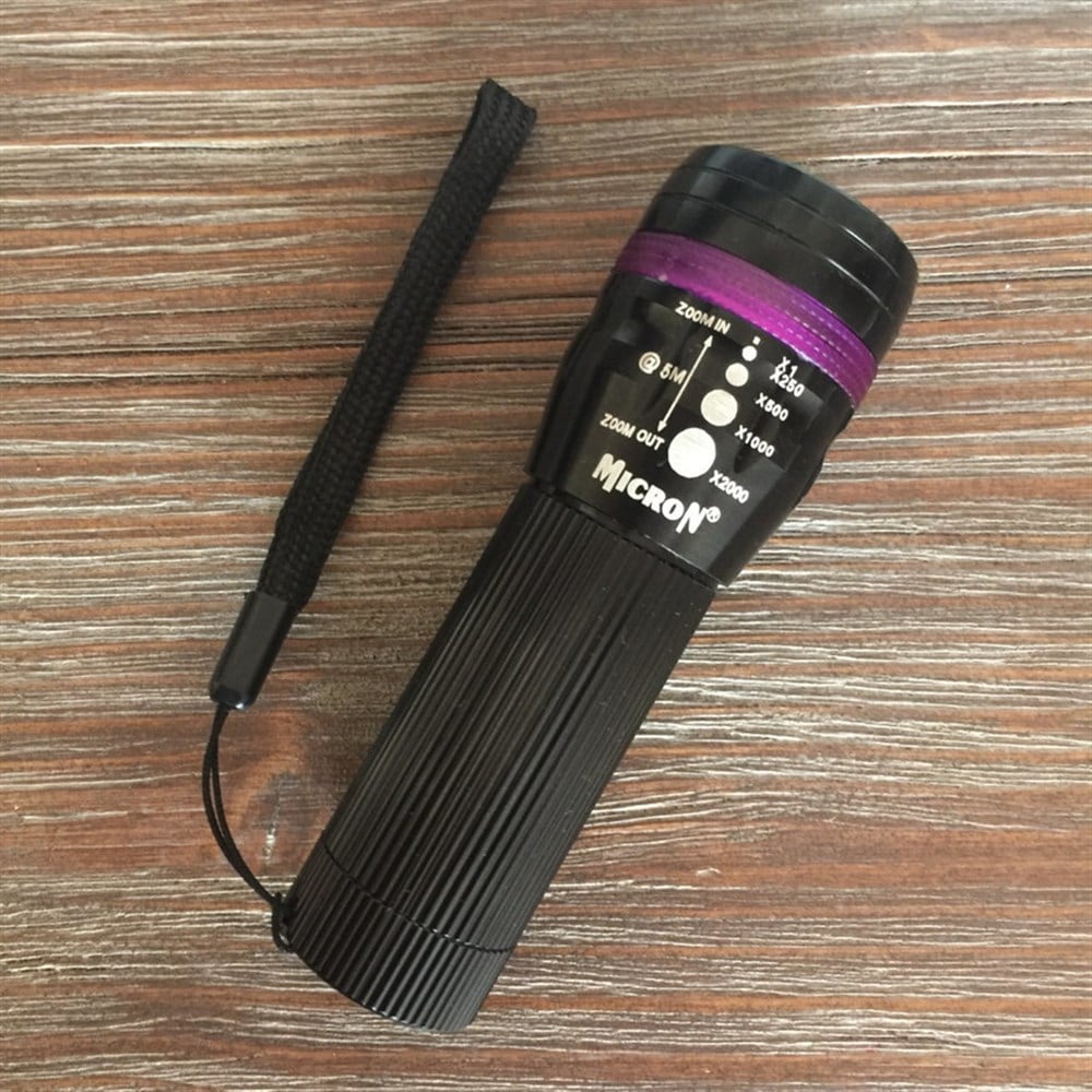 Micron UV Led Cep Feneri (Mor Işık)