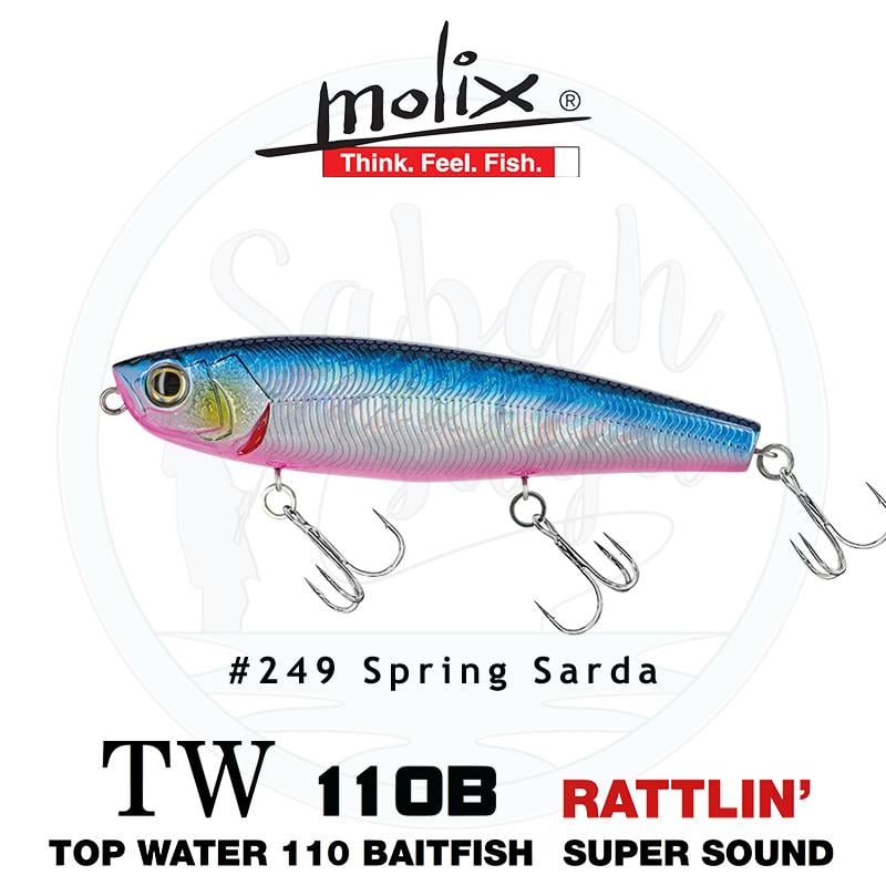 Molix Top Water 110 Baitfish 11cm 23gr Spring Sarda