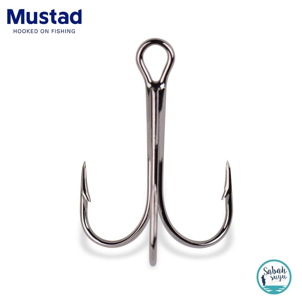 Mustad 3553 Üçlü İğne #12 (50 Ad)