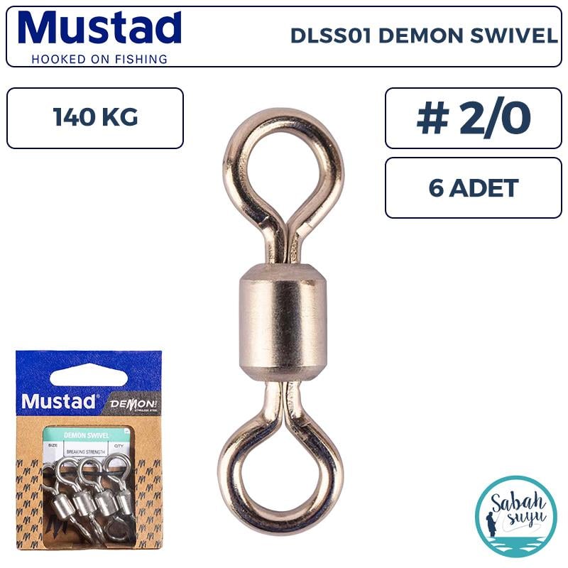 Mustad Demon DLSS01 Fırdöndü #2/0 140kg (6 Adet)
