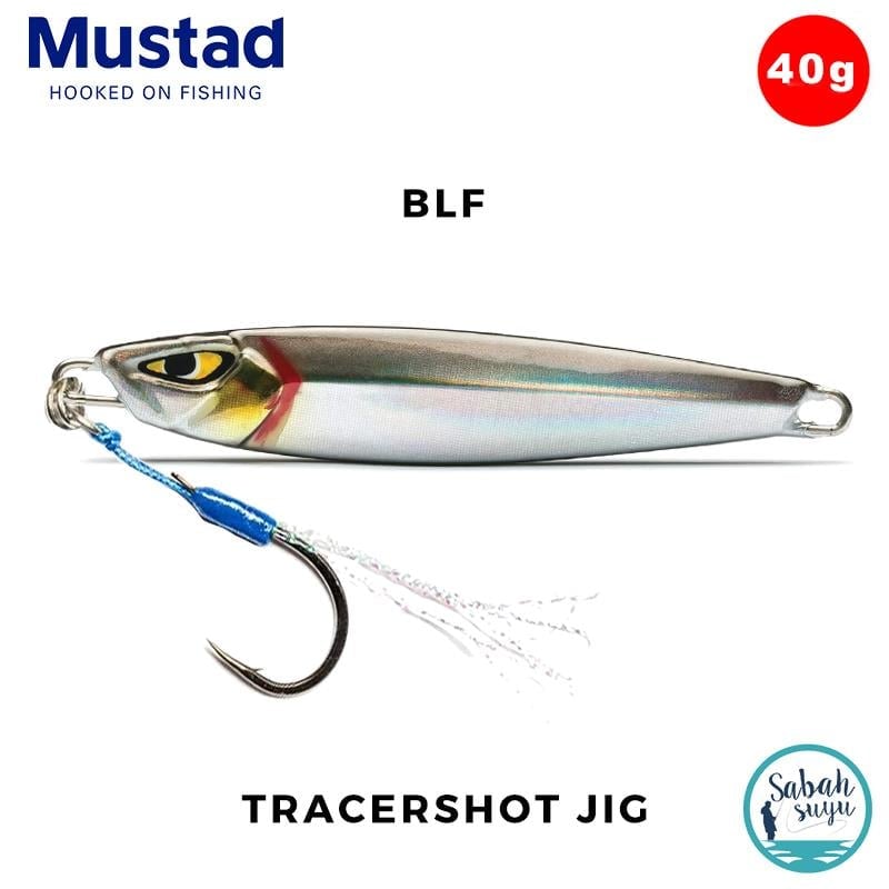 Mustad Tracershot Jig 40gr 8.5cm BLF