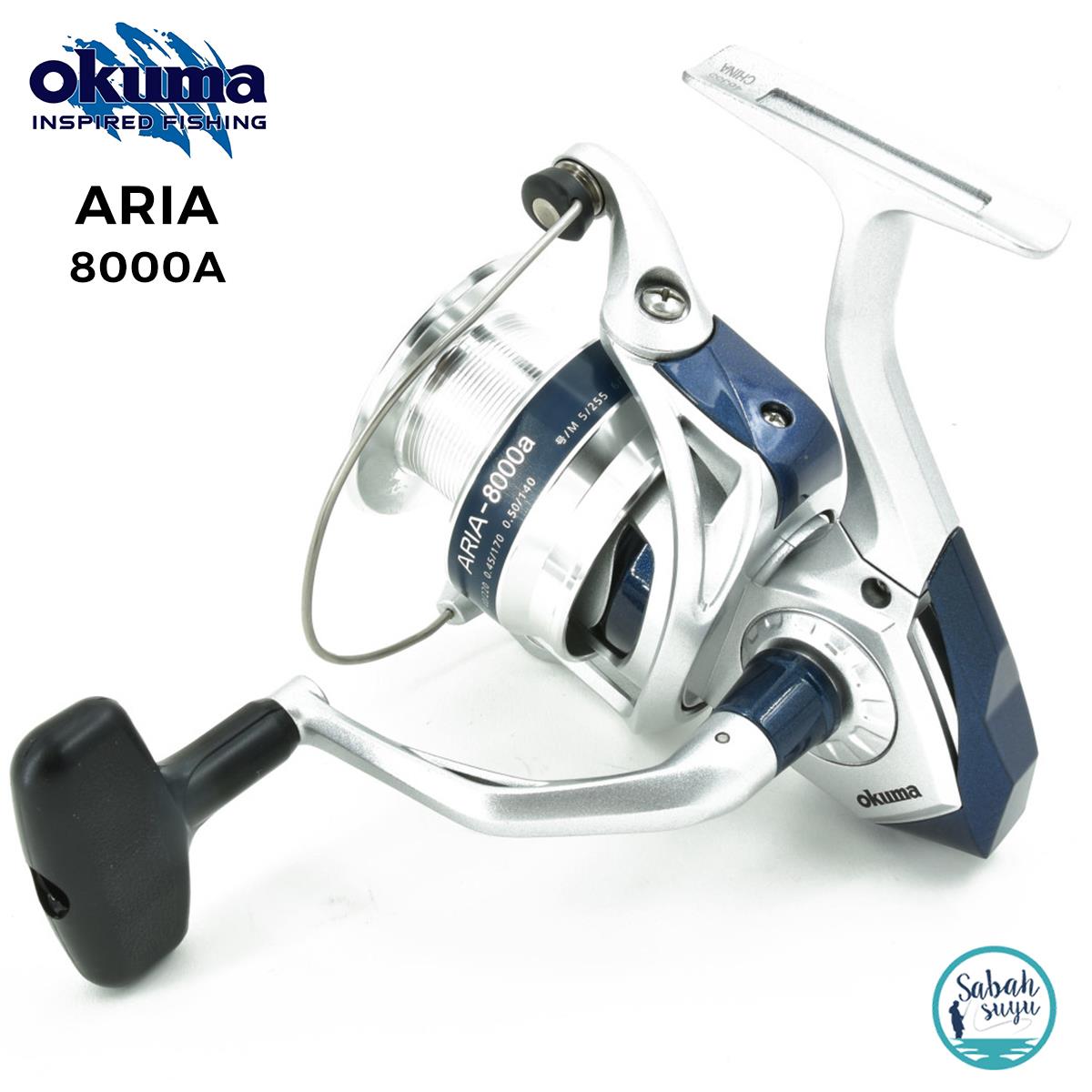 Okuma Aria 8000A 1BB Silver Olta Makinesi