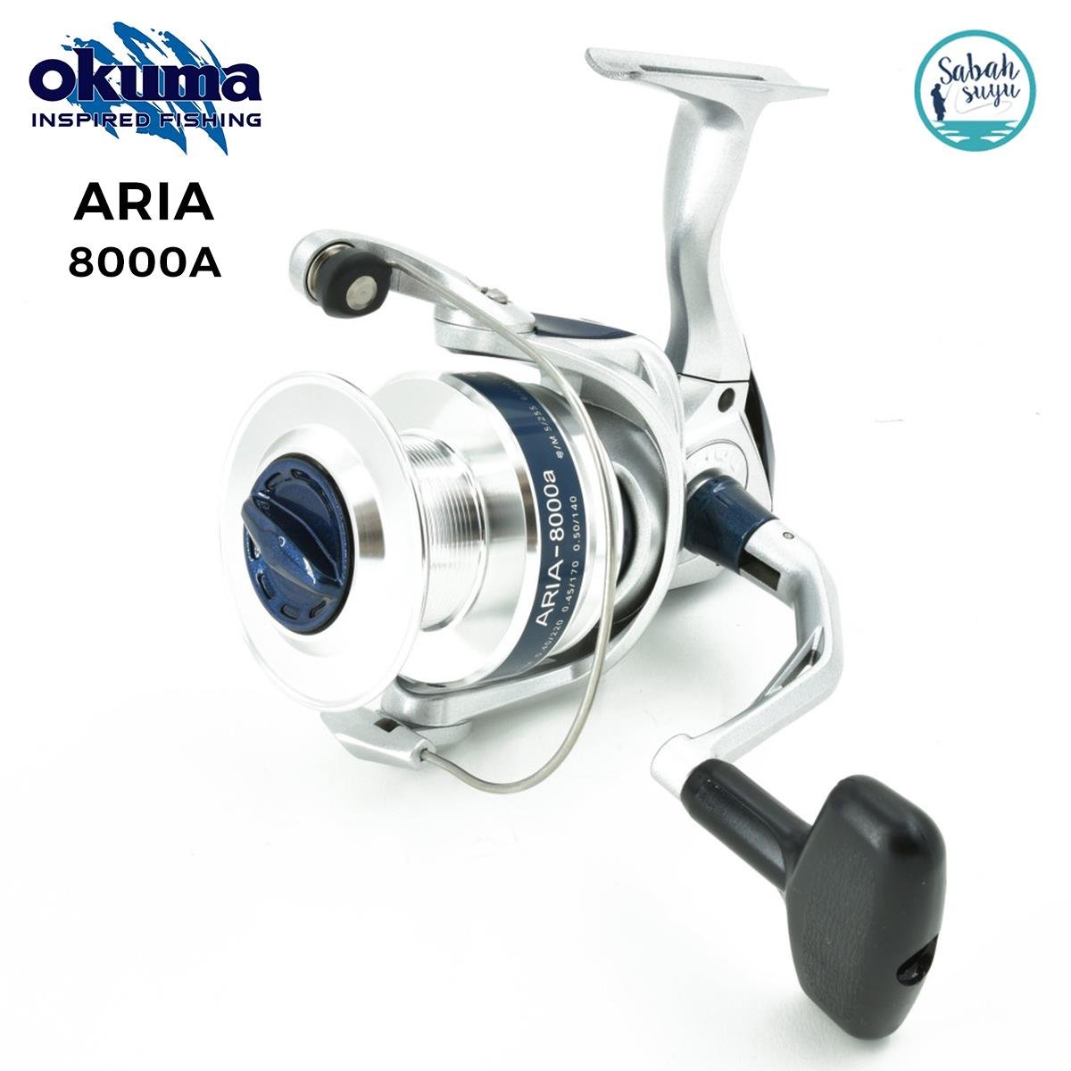 Okuma Aria 8000A 1BB Silver Olta Makinesi