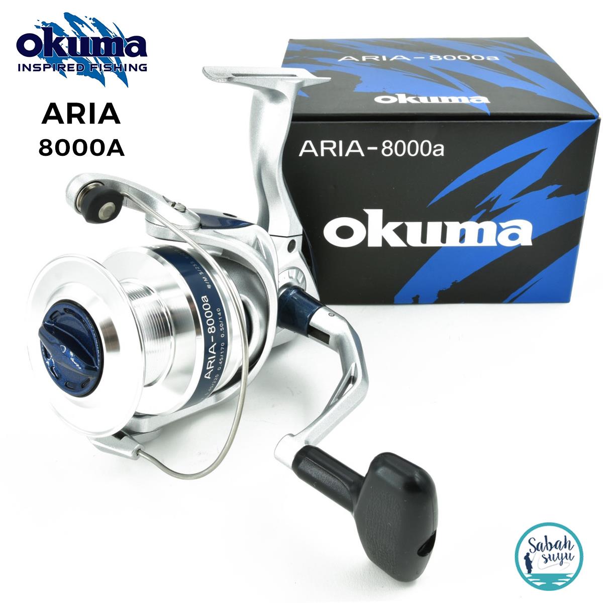 Okuma Aria 8000A 1BB Silver Olta Makinesi