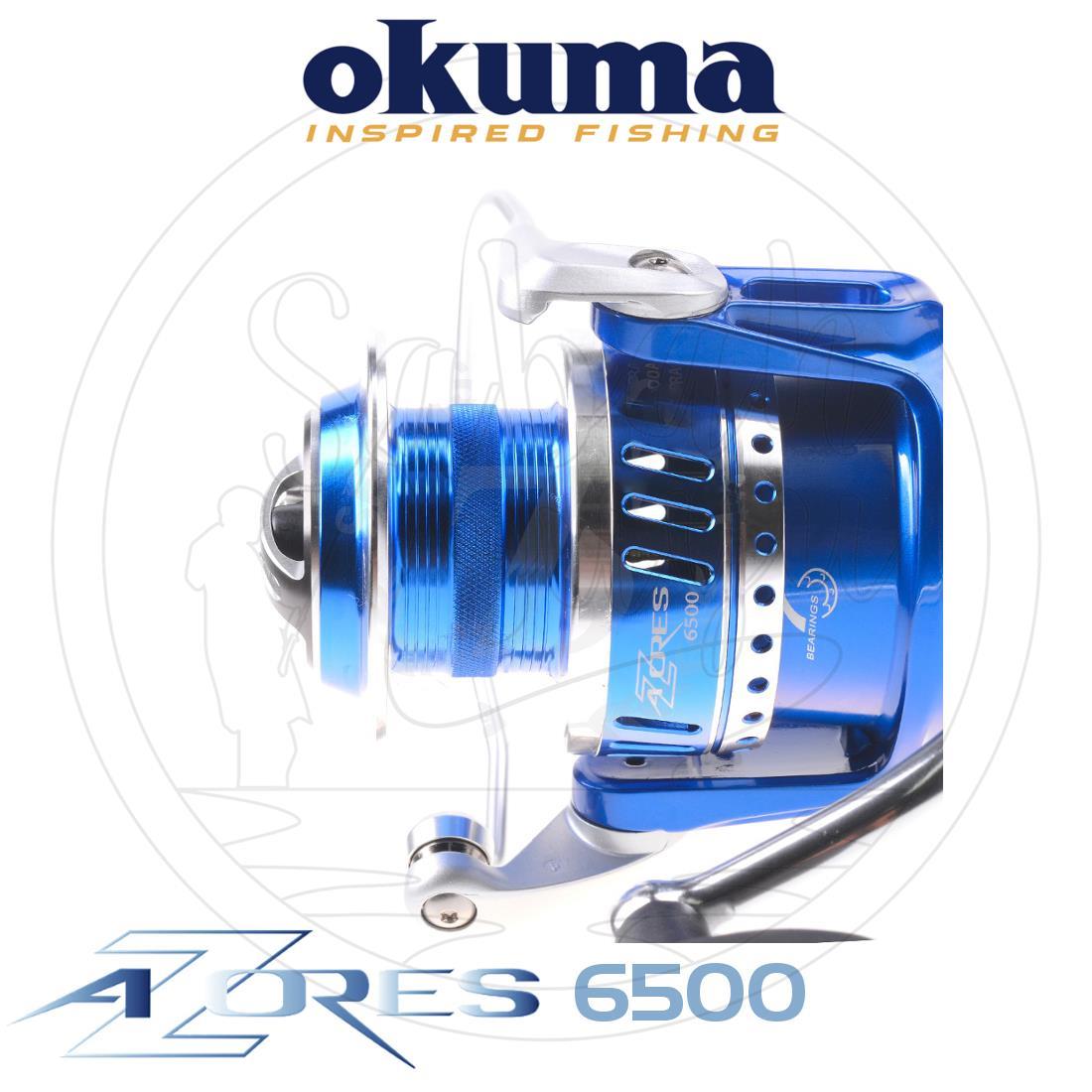 Okuma Azores Blue 6500 Spin Olta Makinesi