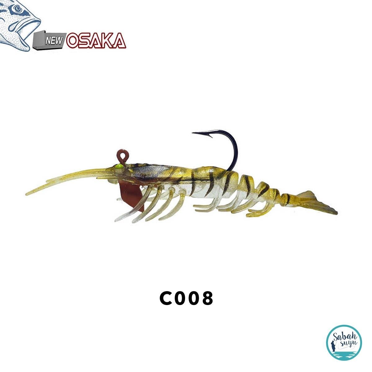 Osaka Caridina Shrimp TPE Yumuşak Karides 7.62cm 6.5gr C008