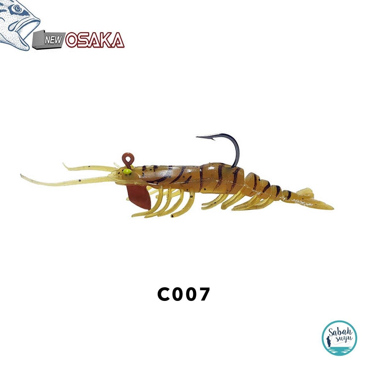 Osaka Caridina Shrimp TPE Yumuşak Karides 7.62cm 6.5gr C007