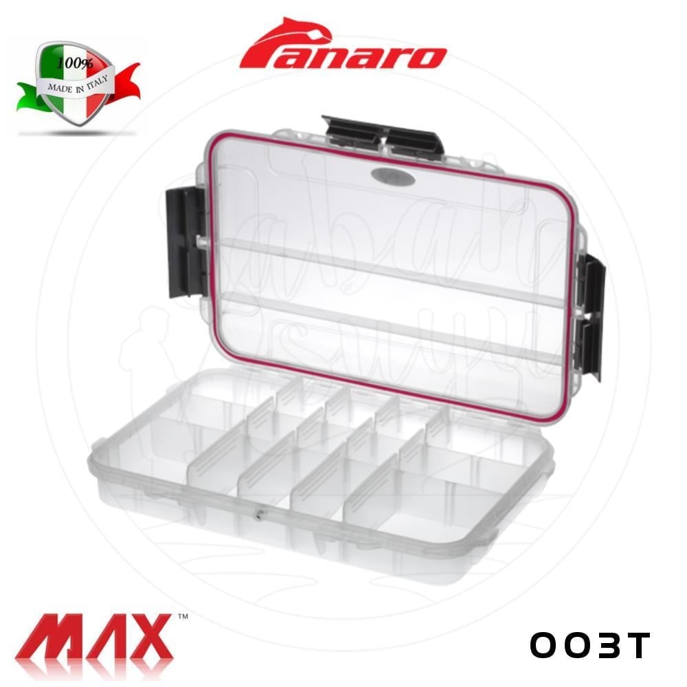 Plastica Panaro Max003T Bölmeli Sızdırmaz Kutu 350x230x59mm.