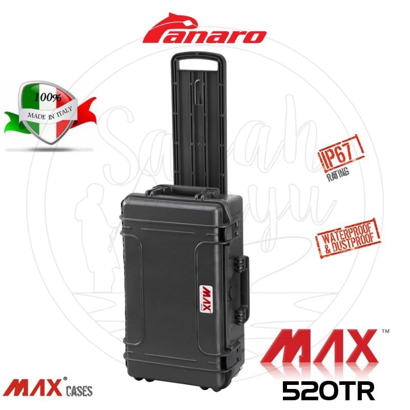 Plastica Panaro Max520TR Koruyucu Seyahat Çantası 585X361X238mm. Black