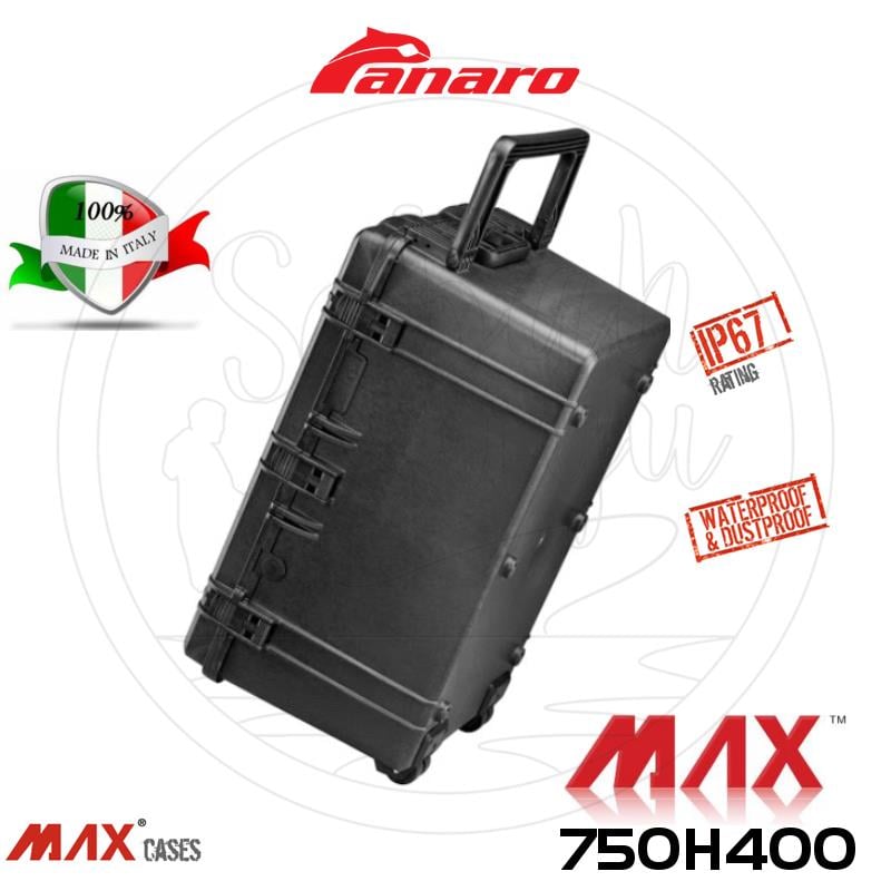 Plastica Panaro Max750H Koruyucu Seyahat Çantası 816X540X426mm. Black