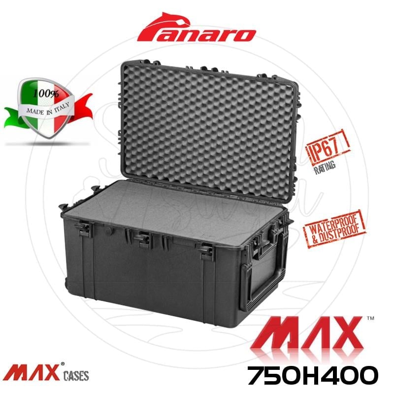 Plastica Panaro Max750H Koruyucu Seyahat Çantası 816X540X426mm. Black