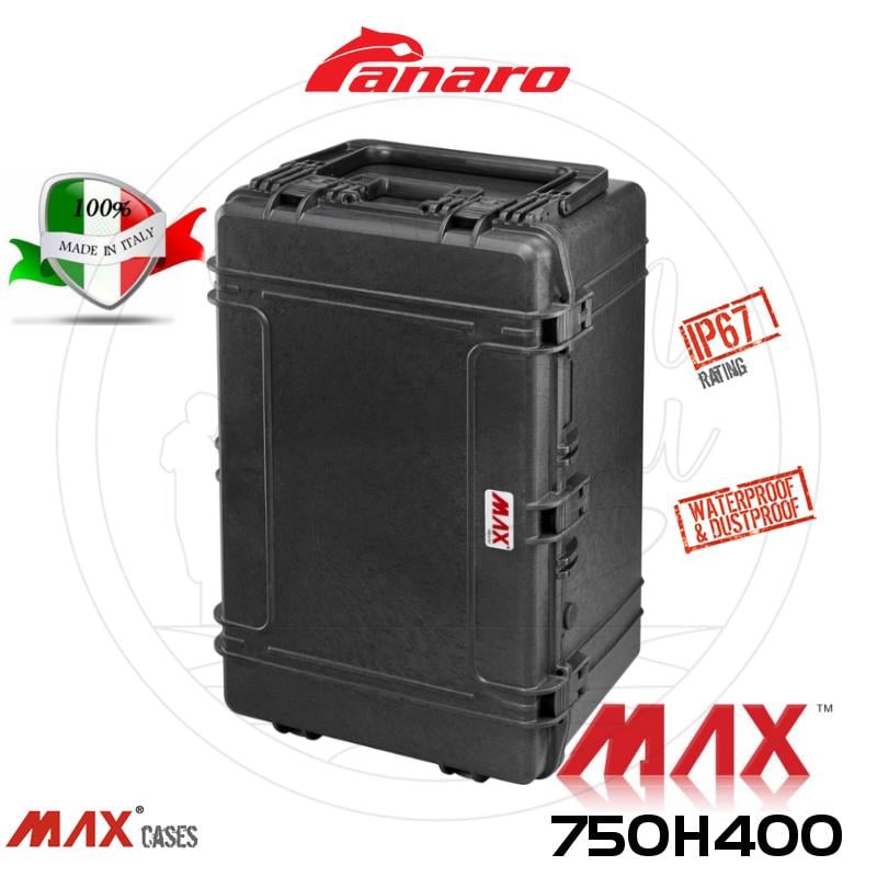 Plastica Panaro Max750H Koruyucu Seyahat Çantası 816X540X426mm. Black