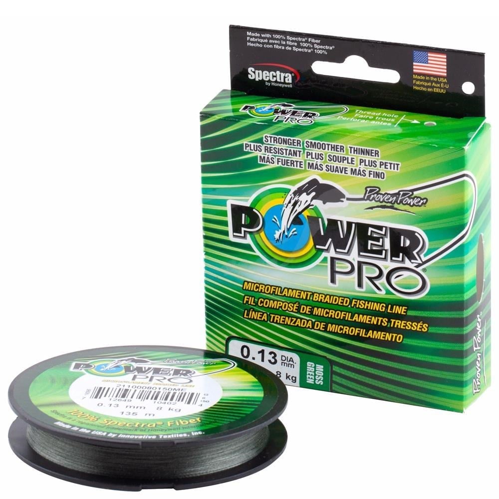 Power Pro Örgü İp 135 Mt. 0.13mm 8 kg. Moss Green