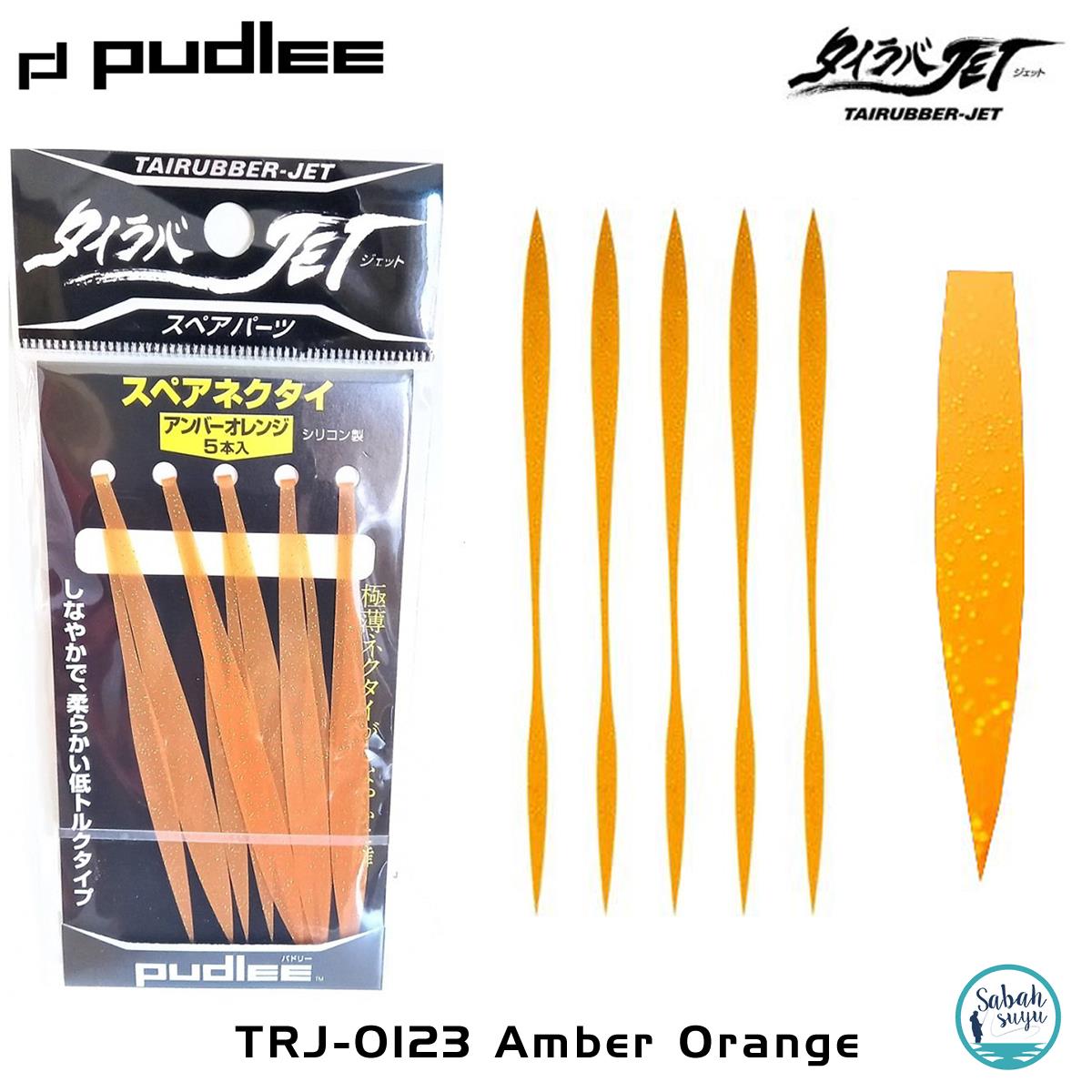 Pudlee Tai Rubber Silikon Kuyruk (5Ad) TRJ-0123 Amber Orange
