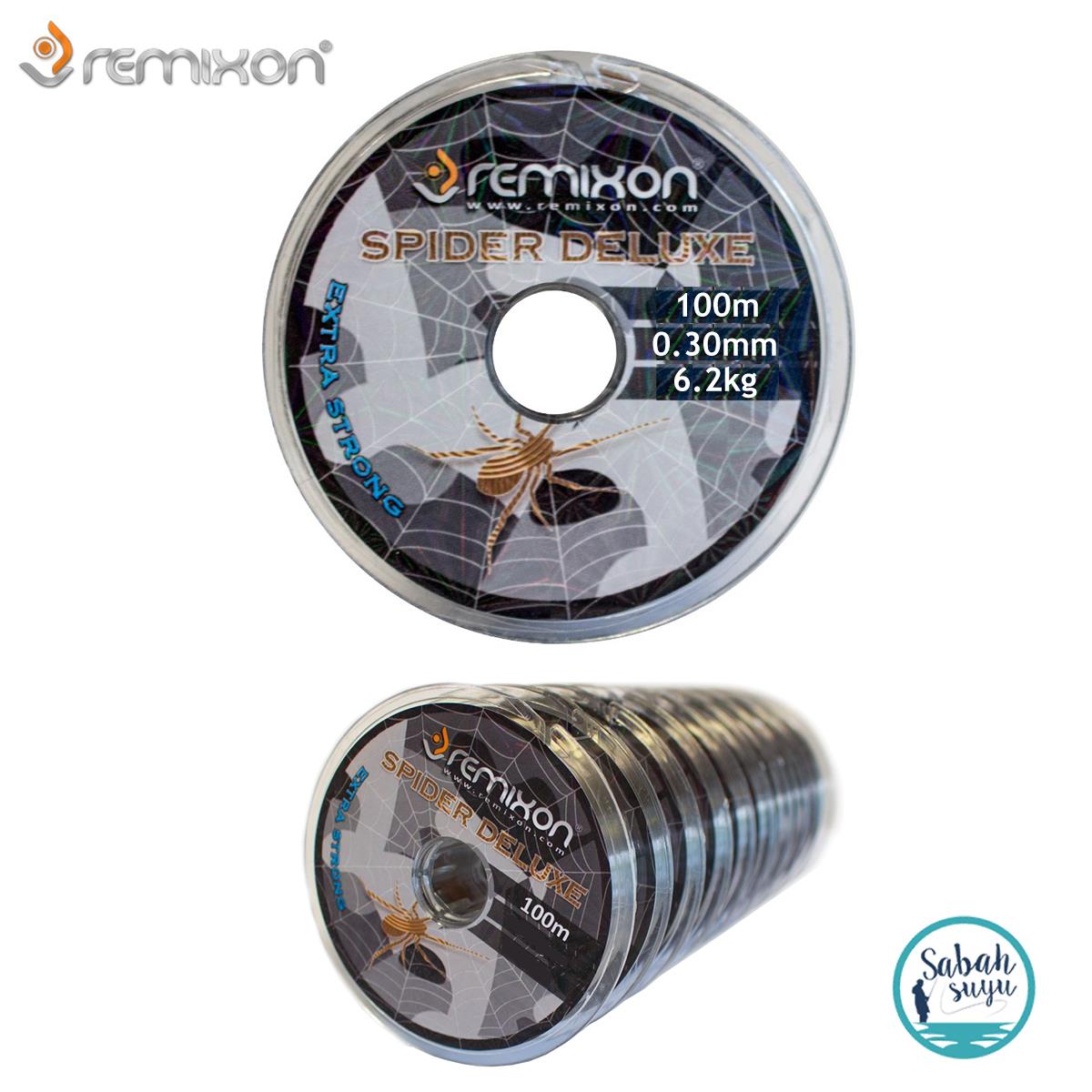 Remixon Spider Deluxe Mono Misina 0.30mm 6.20kg. 100mt.