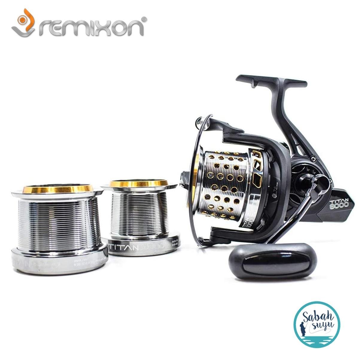 Remixon Titan 8000 7+1 BB Surf Olta Makinesi (3 Kafa)