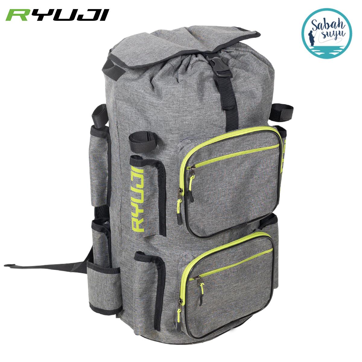 Ryuji Balıkçı Sırt Çantası 55 Litre Gri