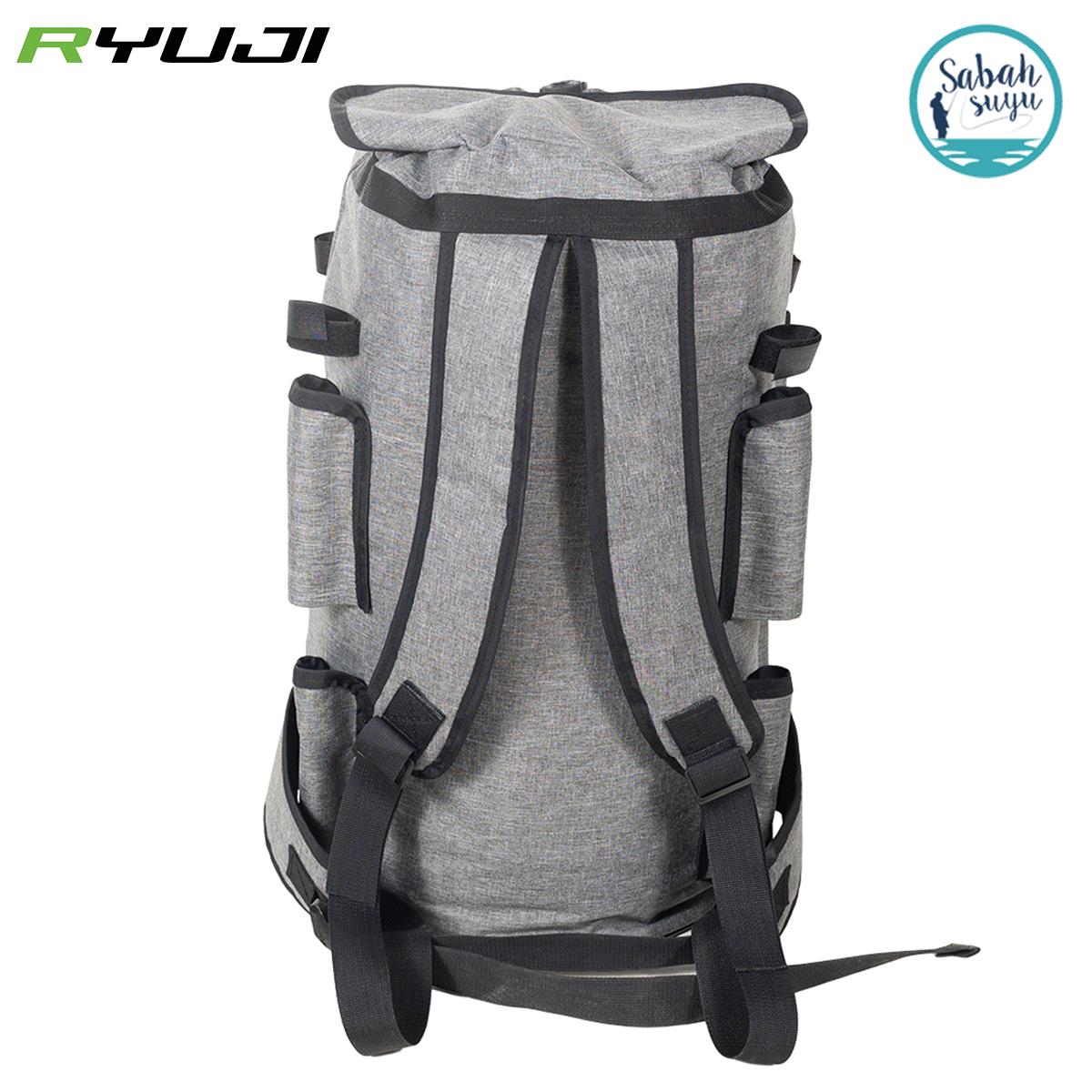 Ryuji Balıkçı Sırt Çantası 55 Litre Gri