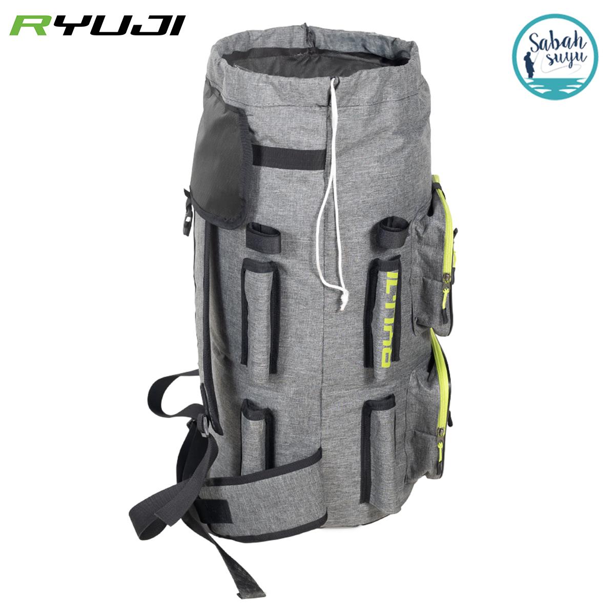 Ryuji Balıkçı Sırt Çantası 55 Litre Gri