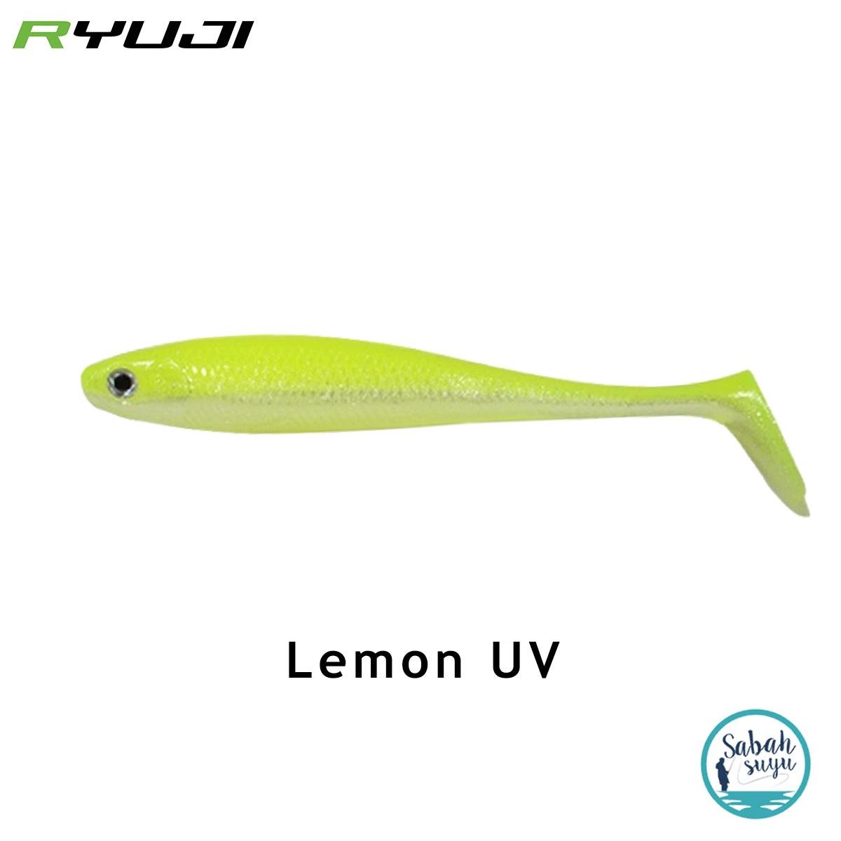 Ryuji Panic Shad 9cm 5.5gr Silikon Balık (3 Adet) Lemon UV