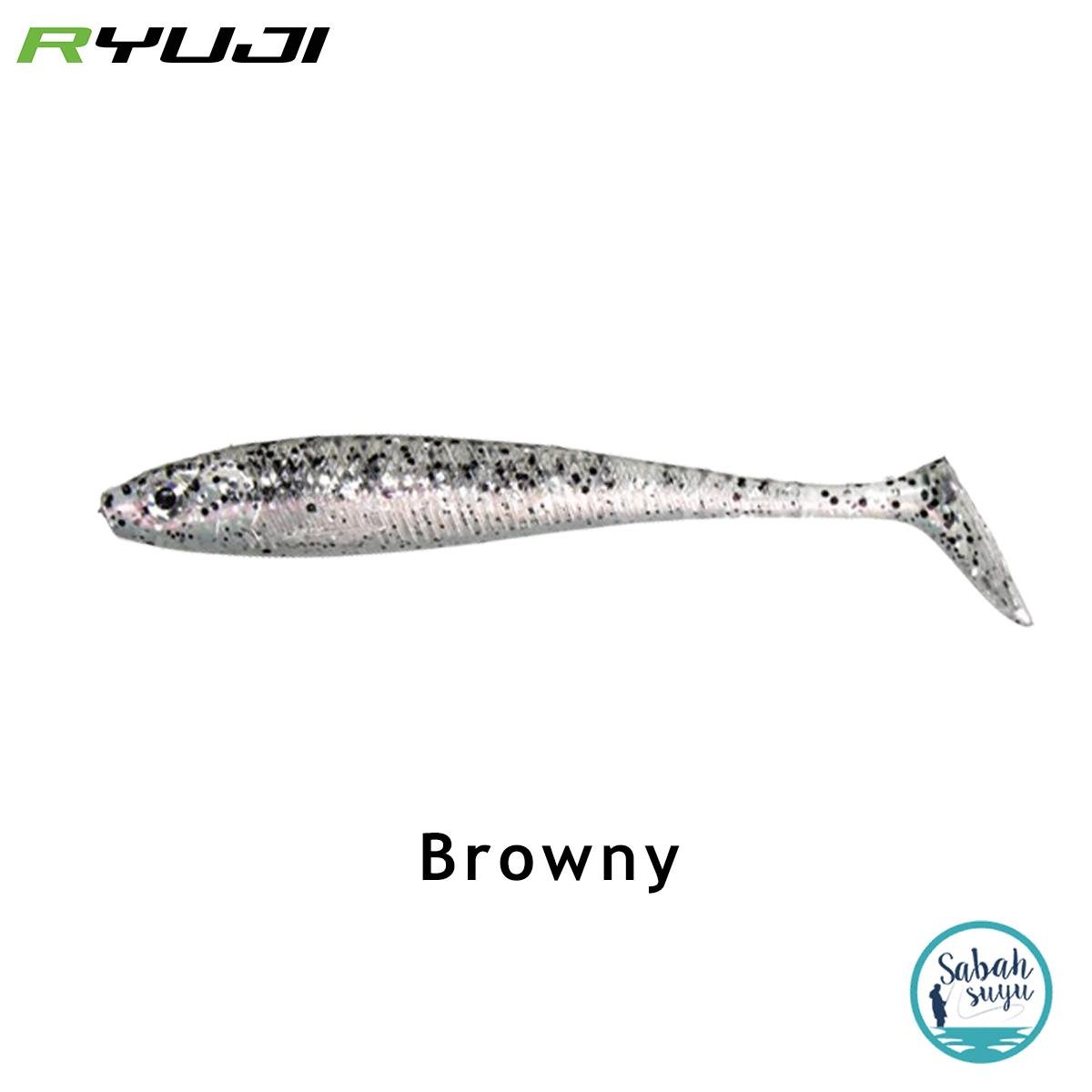 Ryuji Panic Shad 9cm 5.5gr Silikon Balık (3 Adet) Browny