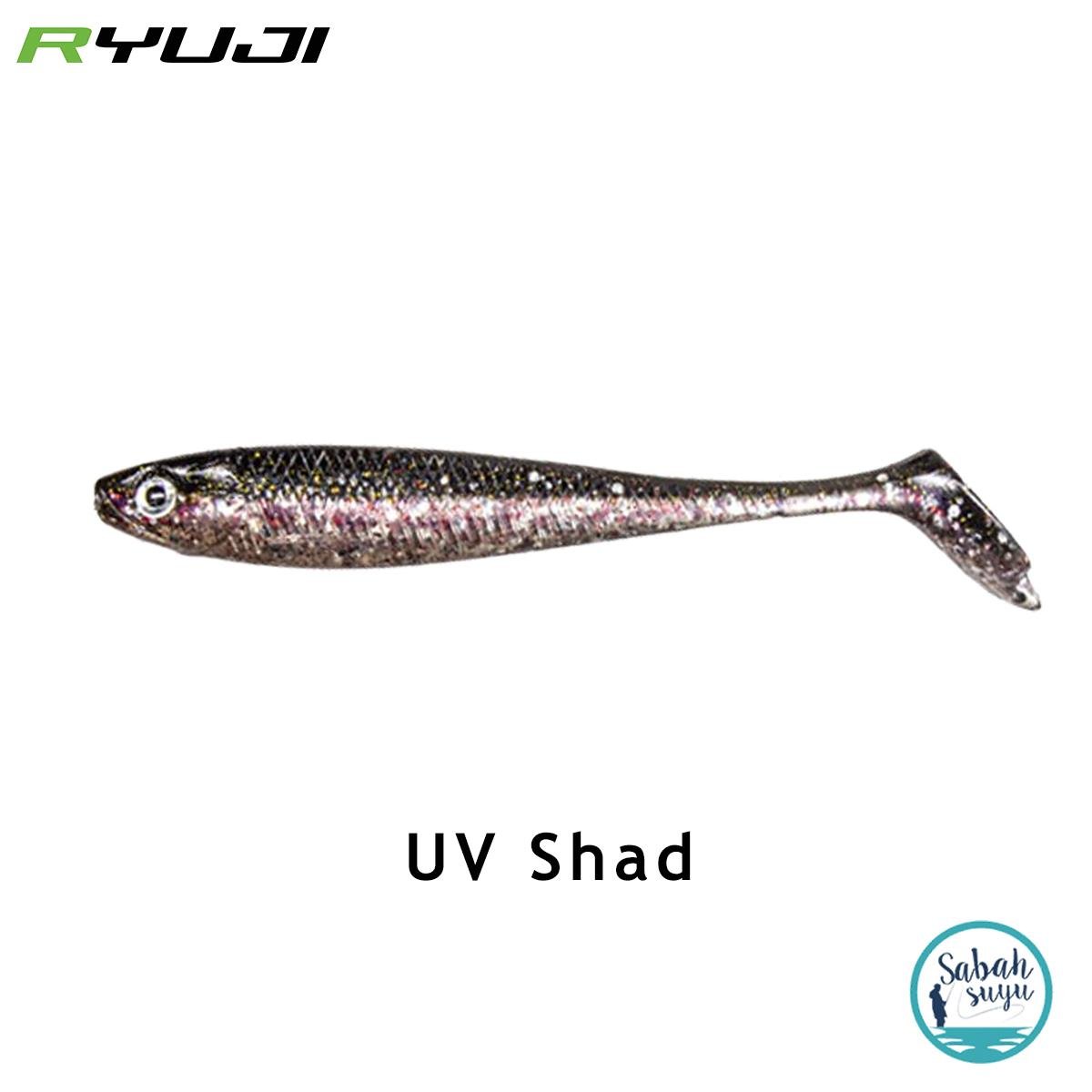 Ryuji Panic Shad 9cm 5.5gr Silikon Balık (3 Adet) UV Shad