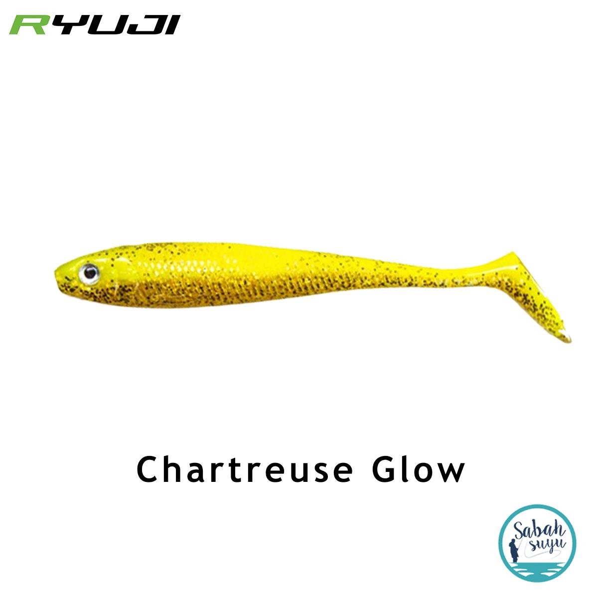 Ryuji Panic Shad 9cm 5.5gr Silikon Balık (3 Adet) Chartreuse Glow