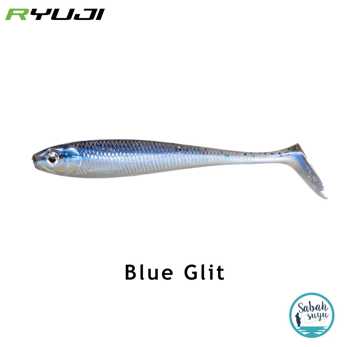 Ryuji Panic Shad 9cm 5.5gr Silikon Balık (3 Adet) Blue Glit