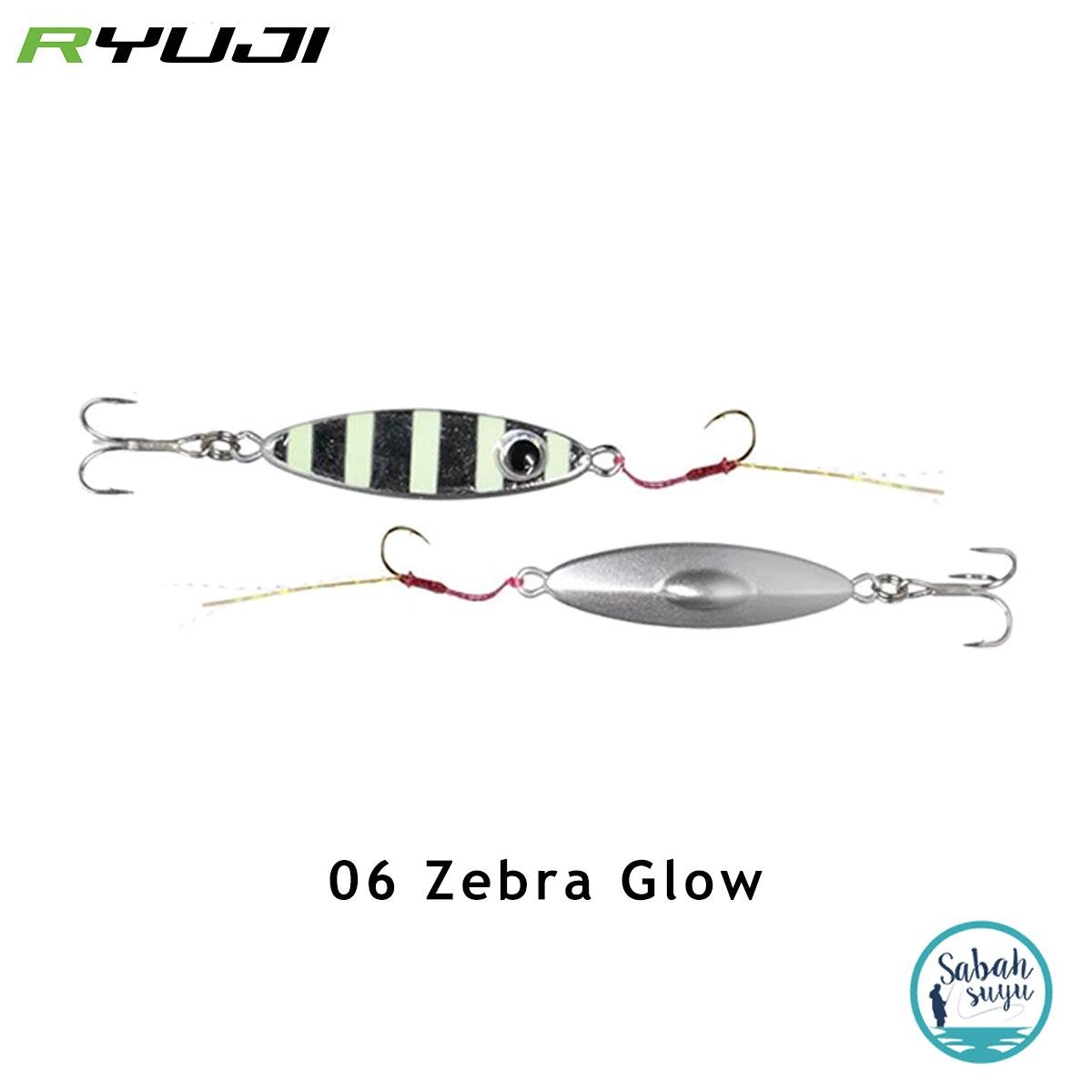 Ryuji Zuby Jig 38mm 10gr 06 Zebra Glow
