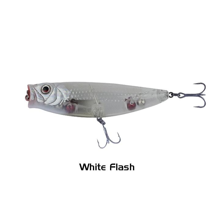 Savage Gear 3D Minnow Pop Walker 66 6.6cm 8gr Suni Yem White Flash