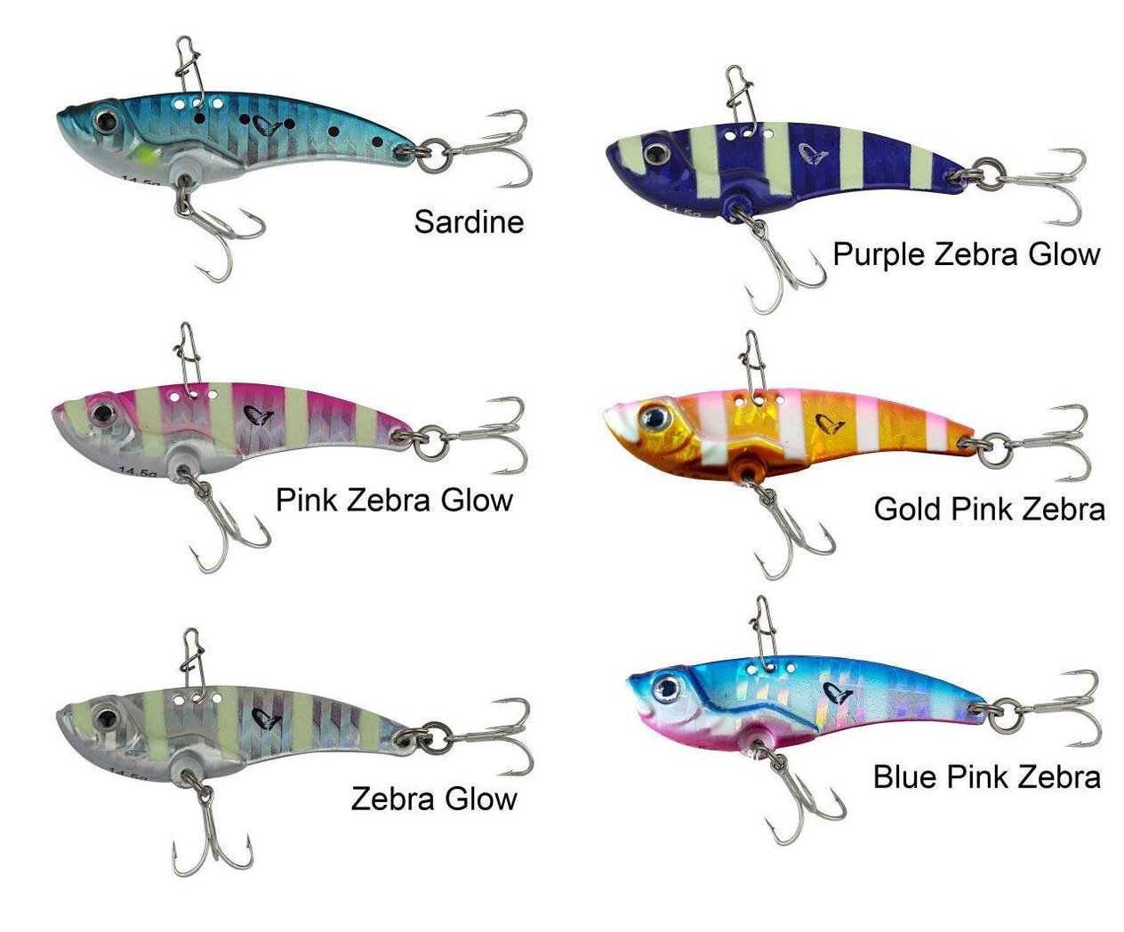 Savage Gear 3D Minnow VIB Blade 4.5cm 8.5gr Blue Pink Zebra