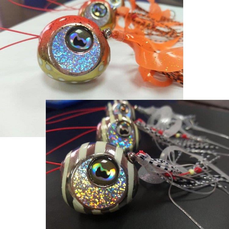 Savage Gear Cuttle Eye Suni Yem 135gr. Silver Glow Zebra